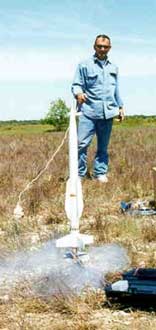Fred launching his Sentry ATA Missile.