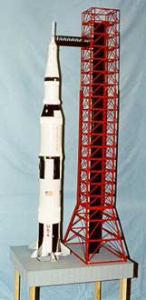 1/100th Scale Saturn Launch Tower